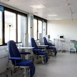 Una imatge del nou espai de l'hospital de la Vall d'Hebron.