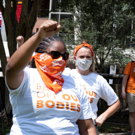 01/09/2021 Manifestación contra la ley antiabortista de Texas