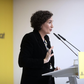 14/10/2024 |  La secretaria general de ERC, Marta Rovira, ofrece una conferencia para hacer balance de su mandato de más de trece años al frente de la dirección del partido.