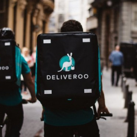 Repartidores de Deliveroo. / EFE