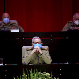 Raúl Castro asiste al VIII Congreso del Partido Comunista de Cuba.