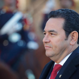 El presidente de Guatemala, Jimmy Morales. EFE/ Juan Ignacio Roncoroni