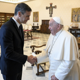 11/10/2024 | El Papa Francisco recibe a Pedro Sánchez, Presidente del Gobierno de España, en audiencia privada en el Vaticano.