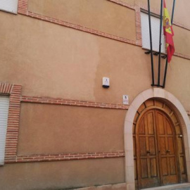 Entrada del Juzgado de Santa María la Real de Nieva