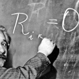 La teoría de Einstein, publicada por primera vez en 1915, sostuvo que el "tiempo" dependía de la "gravedad".- EFE