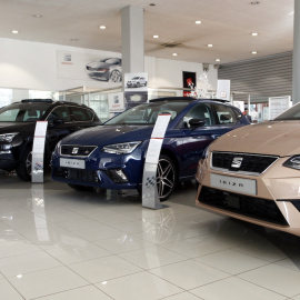 Un concessionari de cotxes de Mataró. JOSEP RAMON TORNÉ.