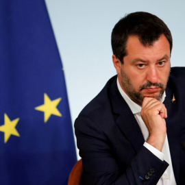 El ministro de Interior italiano, Matteo Salvini.- REUTERS