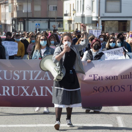 Protesta mujeres Lugo