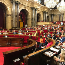Imagen del Pleno en el Parlament de Catalunya. / Europa Press