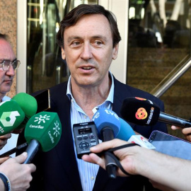 El portavoz el PP en el Congreso, Rafael Hernando.- EFE/ Carlos Barba