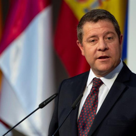 Emiliano García-Page toma posesión como presidente de Castilla-La Mancha para la Legislatura 2019-2023, en un acto celebrado este sábado en el Palacio de Fuensalida de Toledo, sede de la Presidencia regional. EFE/Ismael Herrero