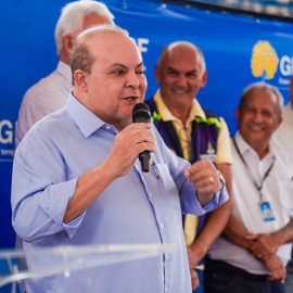 Ibaneis Rocha, gobernador del Distrito Federal.