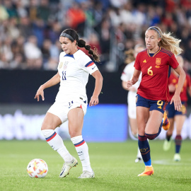 La centrocampista española Maitane López, una de las firmantes de la carta a la FIFA.