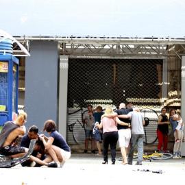 Una furgoneta atropella a decenas de personas en el centro de Barcelona. / EFE