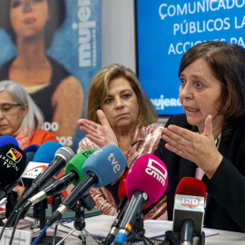 Organizaciones feministas rueda de prensa