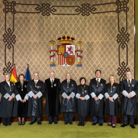 Los actuales once miembros del Tribunal Constitucional, tras la renovación del 9 de enero de 2023.