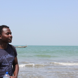 Yerro, migrante de Gambia que hizo la ruta migratoria a Canarias.