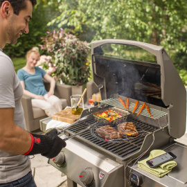 Notificaciones al móvil para sazonar y darle la vuelta a la carne: así funcionan las barbacoas inteligentes