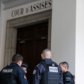 Imagen de archivo de agentes de la Policía francesa