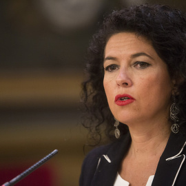 Maribel Mora, senadora de Podemos