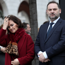 Carmen Calvo y José Luis Ábalos. Foto de archivo.