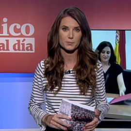 Núria Martínez, durante el informativo 'Público al Día'.