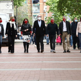 Jorge Javier Vázquez junto a Ángel Gabilondo.