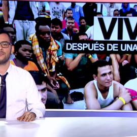 Pau Garcés en el informativo 'Público al Día' del 6 de julio.