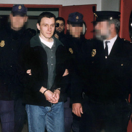 Imagen de archivo de Francisco Múgica Garmendia, alias Pakito, en su translado a la cárcel madrileña del Soto del Real.