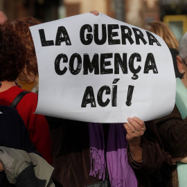 Protestas en Sagunto contra barco saudí