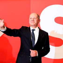 Olaf Scholz, candidato del Partido Socialdemócrata de Alemania (SDP).