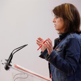 Lastra, este martes en Madrid. EFE/Juan Carlos Hidalgo