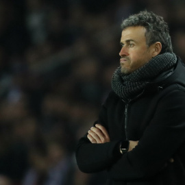 El todavía entrenador del Barcelona, Luis Enrique. - REUTERS