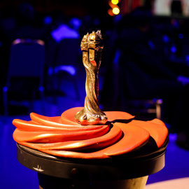 L'estatueta dels Gaudí de l'Acadèmia del Cinema Català