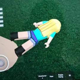 Pantallazo de una mujer que muestra el avatar de su hija en una plataforma de videojuegos tras ser violada en grupo.