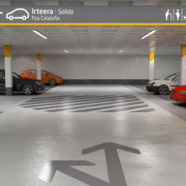 Aparcamiento de Empark eb San Sebastián.