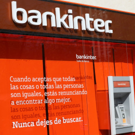 Una oficina de Bankinter en Madrid. E.P./Marta Fernández