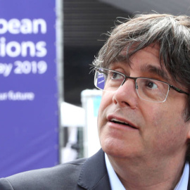 Imagen de archivo del expresident de la Generalitat Carles Puigdemont. EFE