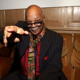 El músico Quincy Jones en Los Ángeles (EEUU).