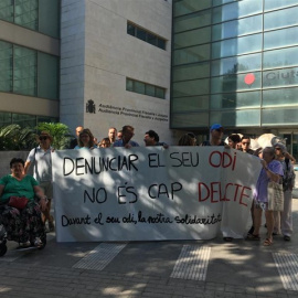 Concentración de apoyo a los investigados por la denuncia de HazteOír | EUROPA PRESS