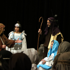 Imatge d'una representació d''Els Pastorets'