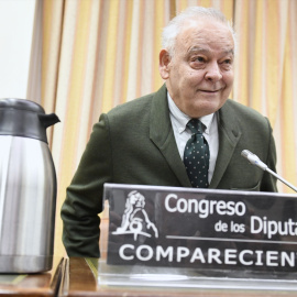 El excomisario de la Policía Nacional Eugenio Pino durante la Comisión de Investigación en el Congreso de los Diputados