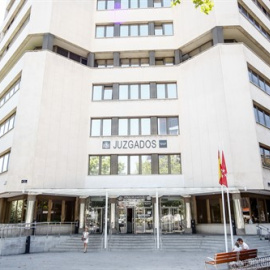 Imagen de los juzgados de instrucción ubicados en la Plaza de Castilla de Madrid