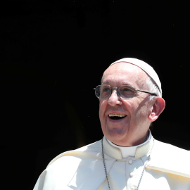 El Papa Francisco durante un encuentro con las comunidades cristianas de Oriente Medio./EFE