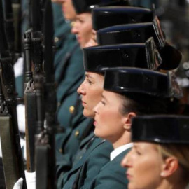 Actos conmemorativos por el 30 aniversario del ingreso de la mujer en la Guardia Civil. EFE
