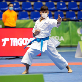 La karateca española Sandra Sánchez, número uno del mundo, el pasado 13 de diciembre.