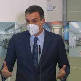 Sánchez asegura que ya se está "al principio del fin de la pandemia"