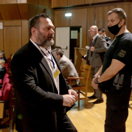 El euriputado y líder del partido neonazi Amanecer Dorado, Yannis Lagós.