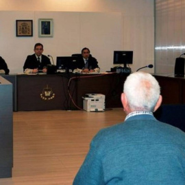 Juicio contra un octogenario en la Audiencia de Palencia. EFE