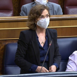 Calvo denuncia el "modo apocalipsis" del PP